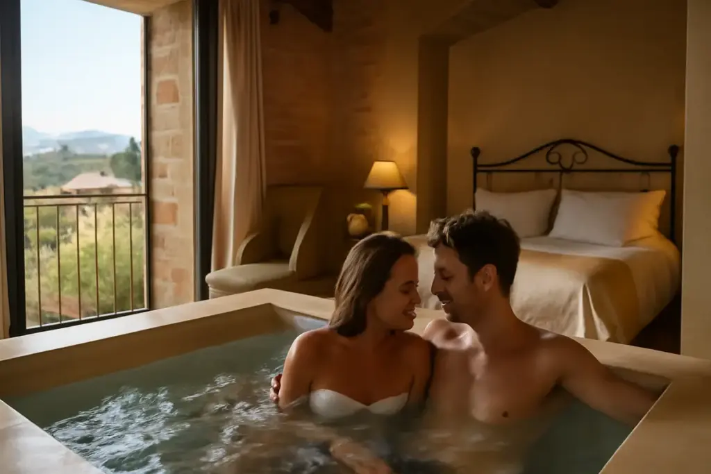 Soggiorno romantico in Italia con spa privata: hotel dove la privacy è davvero garantita