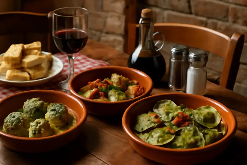 Pasti vegetariani nelle strutture tipiche dell’Emilia Romagna: ricette locali creative e soddisfacenti