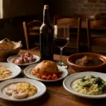 La cena tipica piemontese in agriturismo: piatti che non trovi nei ristoranti turistici del centro