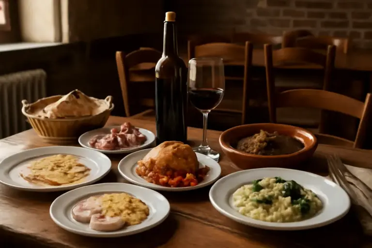 La cena tipica piemontese in agriturismo: piatti che non trovi nei ristoranti turistici del centro
