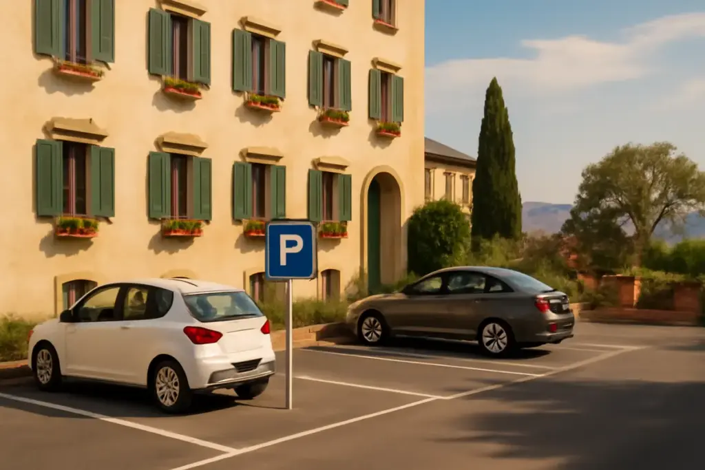 Hotel con parcheggio incluso in Italia: dove trovarli senza costi nascosti per i viaggiatori
